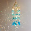 Украшения сада хрустальные ветры козырь висящие призмы Suncatcher Rainbow Maker Ornament Glass Jewelry Подвеска дома 230625