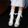 Носки, чулочно-носочные изделия Симпатичная пара 3D магнитных носков с подвесной куклой, летние носки для мужчин и женщин, гольфы до середины колена, короткие средние трубки, спортивные носки, забавный подарок