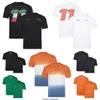 2023 Nya F1 Redbulls T-skjortor racing kostym Summer Team Driver kortärmad t-shirt Men's Custom fanskläder