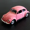 Diecast Model car Vintage Beetle Diecast Tirare indietro Modello di auto Giocattolo Decorazioni regalo per bambini Conveni Veicoli giocattolo Modello di auto Modello in scala in miniatura 230625