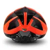 サイクリングヘルメットケアブルバルバイクヘルメットロードバイシクセーフティヘルメットマン用の昆虫ネットと統合されたウルトラライトロードサイクリングヘルメットEPS HKD230626