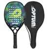 Tennis Rackets OPTUM palmland 3K Carbon Fiber Rough Surface Beach Tennis Racket with Cover Bag 230626