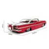 Diecast Model car Jada Impala 1 24 Échelle Diecast Car Model Alliage Classique Véhicule Adulte Collection Cadeau Jouets Souvenir Jouet 230625