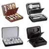 Cases Pu Leather Watch Box Watch Dislpay Box Exquisite Watch Glasses Storage Box Easy Carry Men Women Watch Jewelry Organizer Case