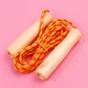 Primary student Sports toys students single up to the standard skipping rope children's fitness wooden handle Jump ropes school sporting goods gift
