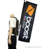 Wholesale Promotional Walking Backpack Flag Single & Double Sided Advertising Feather Teardrop Rectangle Back pack Flags