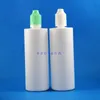 100 Pezzi 30 ML LDPE Colore BIANCO Bottiglia di Plastica Con Doppia Prova di Manomissione Tappi di Sicurezza per Bambini e Capezzoli per e Cig Mxxfw