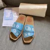 ciabatte da donna ciabattine sandalo pantofole da casa mule pantofole colorate logo ricamato suola in schiuma di gomma ad alta densità fessura riempita con pelle bovina piccolo cuscinetto sul retro