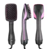 Hair Dryers Air Comb Dryer Brush Blower Electric Blow Straightener Professional Hairdryer Straightening Hairbrush Styling Tool 230625
