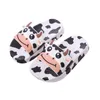 Slipper Summer Childrens Slippers Cow Pattern Nonslip Breathable Cute Cartoon Boys Girls Comfortable Soft Home Shoes Kids 230626
