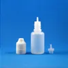 100 Sets/Lot 20ml Plastic Dropper Bottles Tamper Evident Child Double Proof Caps Long Thin Needle Tips e Vapor Cig Liquid 20 mL Mrwmx