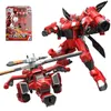 Transformation Toys Robots Mini Force Transformation Tank Robot Toys Action Figures Miniforce X Simulation Fighter Airplan Deformation Mini Agent Toy 230625