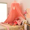 Autres fournitures de literie Auvent de lit de rêve pour filles princesse dôme rond moustiquaire tente chambre d'enfant aire de jeux et coin lecture TJ7292 230626