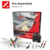 ElectricRC Aircraft P51d Rc Aircraft Vol de voltige à une touche 4 canaux Rtf Mustang Aircraft avec système de stabilité Xpilot Jouets pour adultes pour enfants 230626