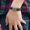 Charm Armbanden Tibetaans Verzilverd Schedel Lederen Armbanden Voor Vrouwen Mannen Sieraden Pulsera Lederen Armband