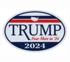 2024 Trump naklejki lodówki magnesy amerykańskie akcesoria prezydenckie Dekoracja domu hurtowa