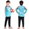 Conjuntos de roupas para crianças camisa de goleiro de futebol personalizado meninos e meninas uniforme de goleiro de futebol manga comprida camisas esportivas personalizadas 230626