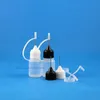 Lot 100 Pieces 5 ML LDPE Metal Needle Tip Cap Plastic dropper bottle for liquid squeezable Free Shipping Xicja