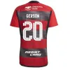 23 24 25 Flamengo Soccer Jerseys 2023 2024 DIEGO E.RIBEIRO GABRIEL B. GABI PEDRO VIDAL DE ARRASCAETA GERSON B.HENRIQUE Camisa Mengo Hommes Femmes Enfants Kit Football