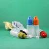 100 Sets/Lot 10ml Plastic Dropper Bottles Child Proof Long Thin Tip PE Safe For e Liquid Vapor Vapt Juice e-Liquide 10 ml Tkves