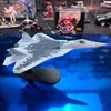 Aircraft Modle Alloy samolot Rosyjski SU-57 Fighter wykończone metalowe koła modelowe są wymienne z nawiasami 230626