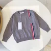 kids clothes Youth toddlers sweater Blended sweater O-Neck and long sleeves winter designer l97f#