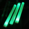 LED Light Sticks LED Glow Sticks Bulk Colorful RGB Glow Foam Stick Cheer Tube Dark Light for Xmas Birthday Wedding Party Supplies 230625