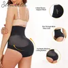 Kadın Şekillendirme Aletleri Kadın Vücut Şekillendirici Bel Eğitmen Kalça Kaldırıcı Karın Kontrol Shapewear Yüksek Bel Düz Göbek Külot Şekillendirme Külot Zayıflama Şort 230626