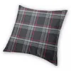 Kissenbezug GTi Tartan 5 quadratischer Kissenbezug Kissenbezug dekorativer Polyester-Überwurfbezug für Zuhause, Sofa, Wohnzimmer 230626