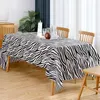 Table Cloth 1PC Jungle Animal Disposable Tablecloth Plastic Safari Happy Birthday Party Decoration Supplies Covers