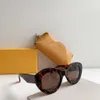 Oval Cat Eye Sunglasses Gold Black Dark Grey Lens Women Summer Sunnies gafas de sol Sonnenbrille UV400 Eyewear with Box