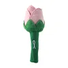 Other Golf Products Universal Plush Flower Golf Driver Headcover Club Head Covers Protector 230625