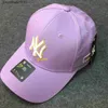 Sommar ny 3D -broderi trendiga varumärke pojkar solskyddsmedel premium hårda topp baseball cap girls 'mångsidiga ins