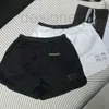 Kvinnors shorts designer bomullskvinnor med bokstäver mönster diamant high end märke cowboy casual mini jersey jogging outwear a-line sexig hotty heta byxor 2yv0