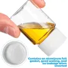 Storage Bottles 10Pcs 30ml Clear Squeeze Empty Tablet Dispenser For