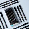 12 adet yazma kalemi yararlı tam iğne ucu silinebilir öğretmenler için on iki takımyıldızlar jel mürekkep