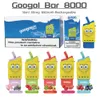 Original Googol Bar Puff 8000 Vape Einweg-elektronische Zigarette Funny 8k Vapes 16 ml vorgefüllte Ecig Großhandel Starter Kit 600 mAh wiederaufladbare Batterie 5 %