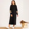 Casual Dresses Product Fashion Ladies Sequin Stitching Thin Loose Slim Sweater Long Sports Women's Dress