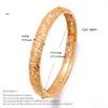 Bileklik 4pcs Kadınlar Barko Altın Renk Düğün Mücevher Bangles Bilezik Kadınlar için Kızlar Bilezik Arap/Etiyopya Takı Gelin Bangles