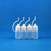 3 ML metallic Needle Tip Safety Cap Plastic dropper bottle for liquid or juice 100 Pieces Xbhko