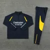 2023-2024 Real Madrids Tracksuit Set Training Suit 23/24 Men and Kids Football Jacket Chandal Futbol Survetement 88