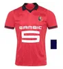 Version des fans des joueurs Stade Rennais 23 24 Gouiri Soccer Jerseys Rennes Maillot de Foot 2023 2024 SULEMANA BOURIDUD TERRIER Doue Traore Men Kid Kit Football Shirts