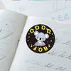 500pcs/Roll okrągłe zwierzęce Naklejki Urocze naklejki motywacyjne Cute Etykiety Prezenty dla dzieci Nauczyciel Nagroda Motywacyjne dekoracje W0051