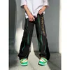 Mannen Jeans Nieuwe Hip Hop Vintage Hot Brief High Street Mannen Stijl Losse Broek Mannen en Vrouwen Broek y2k mannen jeans J230626