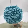 Towel Chenille Hand Towels Kitchen Bathroom Ball with Hanging Loops Quick Dry Soft Absorbent Microfiber 230625