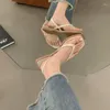 Sandali Designer Clip Toe Donna 2023 Summer Flats Shoes Slides Pantofole Fad Brand Sexy Dress Infradito Zapatillas