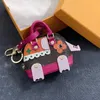 مصمم أزياء مفتاح Buckle Bag Carke -keychain مصنوعة يدويًا من الجلد المفاتيح