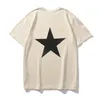 Erkek Tasarımcı Ess Tişört Giysileri Beyaz Essenticloth gömlek Çift Kısa Kollu Yüksek Sokak Gevşek Tide Marka Mürettebat Boyun Mektubu Yaz Yüksek Gevşek Trend 645