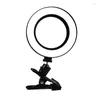 Flash Heads Top Deals 6Inch Ring Light Kit d'éclairage de vidéoconférence Dimmable Led Lights Clip On Laptop Monitor For Lamp