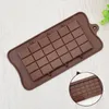 24 Grilles Rectangle Moule En Silicone Moule À Gâteau Au Chocolat Moule À Glaçons Gelée Moules De Qualité Alimentaire DIY Moules De Cuisson Maison Cuisine Outil TH0280